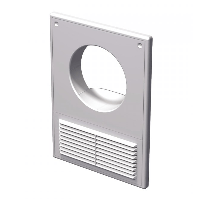 МВ 125Кс АБС / Вентрешетка 180х250мм / d.125мм (КУХОННАЯ), Vents